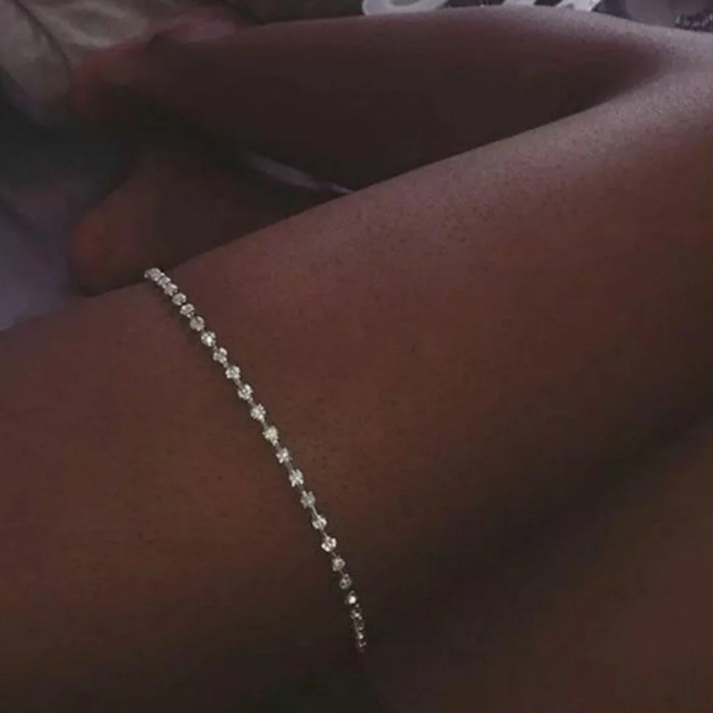 Rhinestone Thigh / Leg Chain